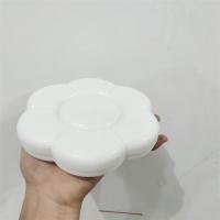梅花型调色碟 迷你款8cm调板水粉水彩画调色盒丙烯颜料脚丫调色盘
