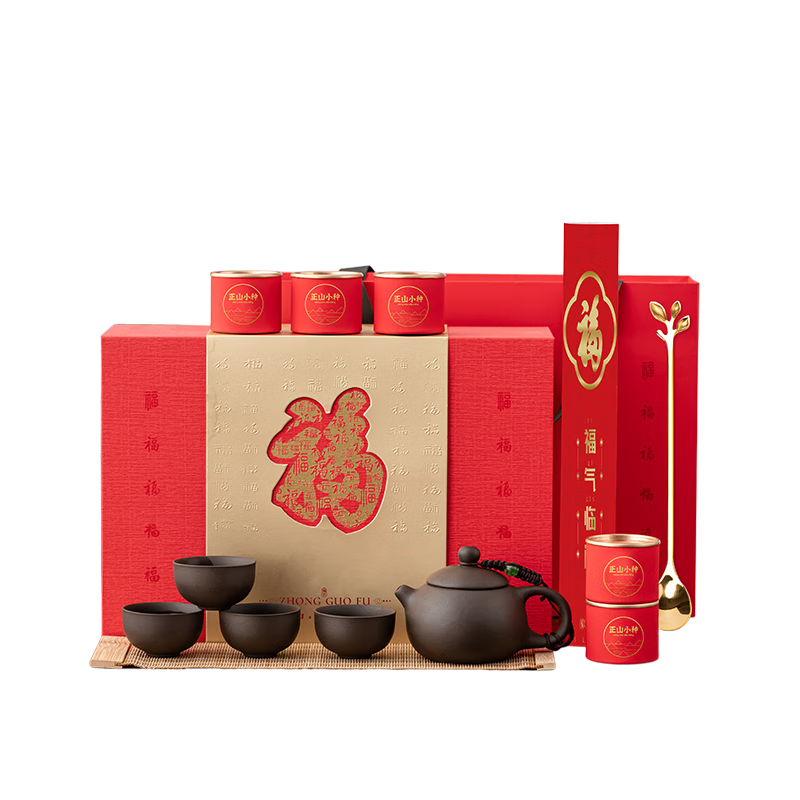沏一杯茶 中国福【福满堂】-茶具组合套装 PZL305