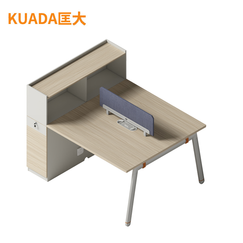 匡大办公桌 现代简约员工桌 1.5米双人位职员桌 KDT-13B1507