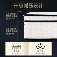 Serta/舒达 哈佛 乳胶弹簧床垫 天丝面料 1.8m双人床垫 1.8*2.0米 1.5*2.0米