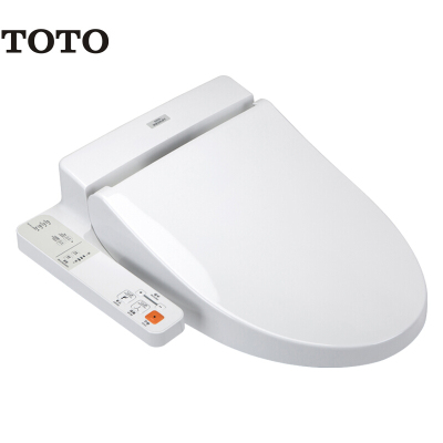 TOTO坐便盖卫洗丽全自动马桶圈洁身器温水洗净智能马桶盖缓冲盖板妇洗器TCF333CS