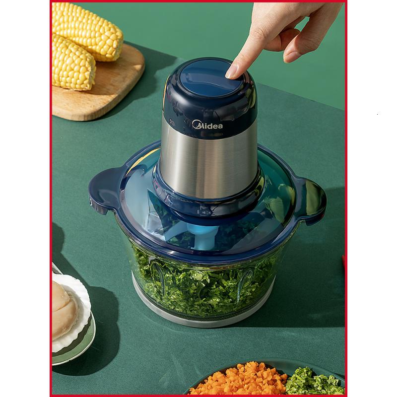 美的绞肉机家用电动小型肉馅搅拌绞馅机碎肉机多功能料理机搅拌机参数