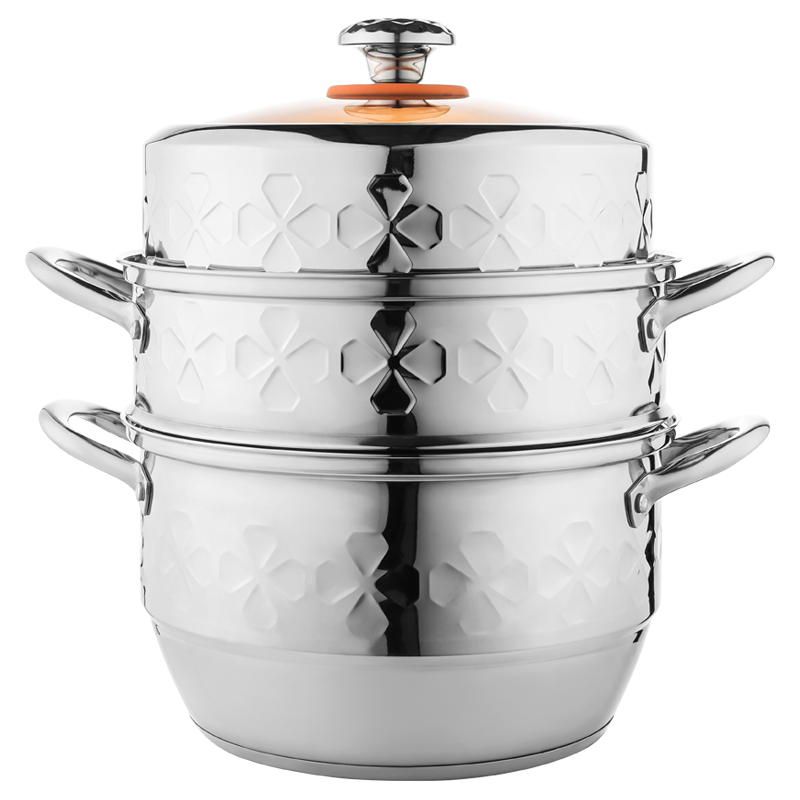 赫曼德nolte贝克尔三层蒸锅hmd9818视频