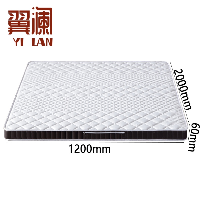 翼澜 椰棕床垫 1.2*2m 张高清大图