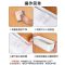 厨房柜子抽屉式置物架免钉调料架子厨房收纳架免打孔拉屉挂架 黄色[1个装]