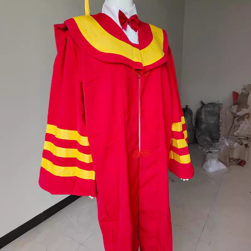全套高端高校大学毕业典礼服-院长服高清大图