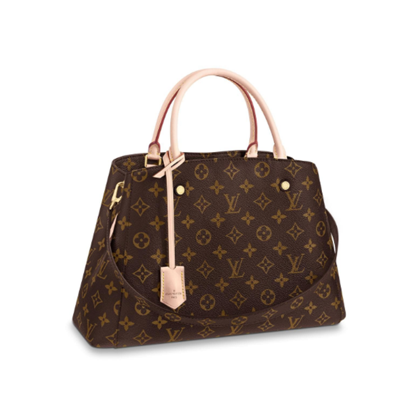 louisvuitton路易威登女士潮流时尚通勤onthego压纹软牛皮米色手袋m4