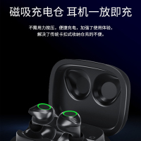 纽曼A20真无线蓝牙耳机 跑步运动入耳式单双耳蓝牙通话耳机 触控苹果安卓oppo小米vivo荣耀手机通用女生款可爱男