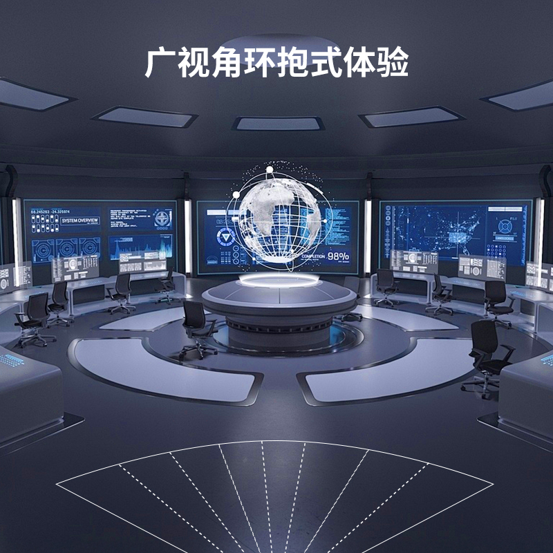 飞显LED显示屏室内全彩P1.25无缝拼接大屏幕广告走字屏监控直播屏1㎡ FX-P1.25E23
