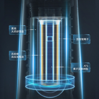 易开得净水器 9001ProMAX升级款无废水饮水机 家用直饮过滤器台上式净水器