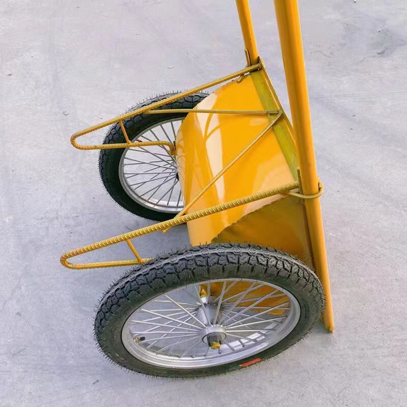 迅众翻斗车劳动工地小推车两轮手推搬运车建筑家用垃圾拉货灰斗车轮胎