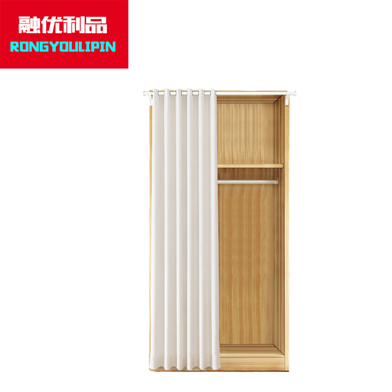 融优利品铁制简易衣柜850*450*1650衣帽柜
