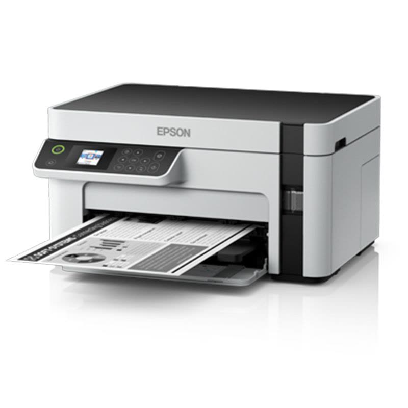爱普生(EPSON) M2118 墨仓式黑白多功能一体机 打印/复印/扫描 全新设计内置墨仓家用商用打印无忧图片