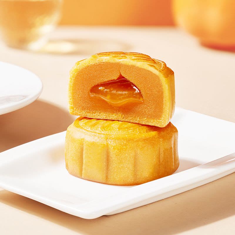 鲜品屋-500g鲜品莲月月饼礼盒中秋礼盒臻味出品图片