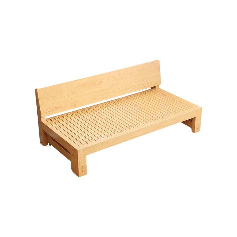 围达 实木伸缩折叠床 150*97*85cm 张高清大图