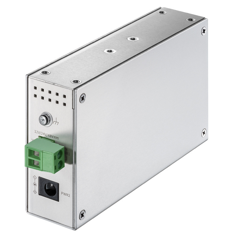 TP-LINK TL-MC111A工业级 百兆单模单纤工业光纤收发器20KM百兆SC光纤接口+百兆网口宽电压导轨式壁挂