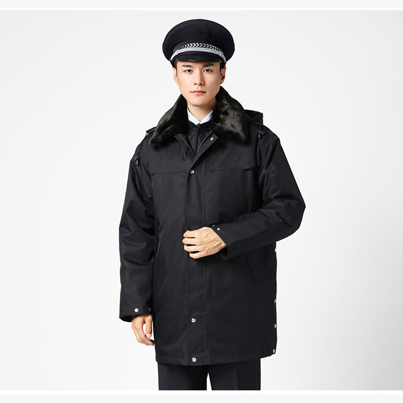剑神 城管大衣城管制服服装城管保暖城管新款服装保安大衣冬季外套