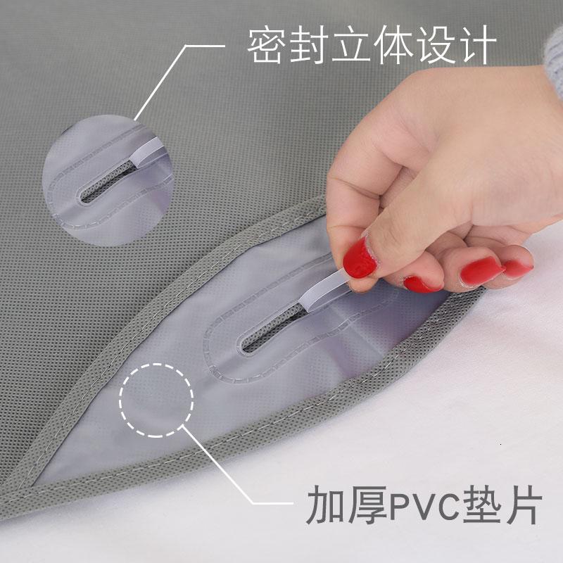 家柏饰(CORATED)衣服防尘罩挂式挂衣袋防尘套衣罩大衣西服套家用衣物防尘袋收纳袋高清大图