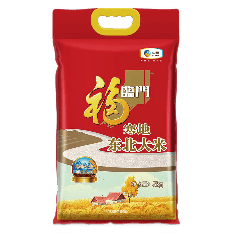福临门 优选长粒香大米寒地东北大米家庭装5KG/袋