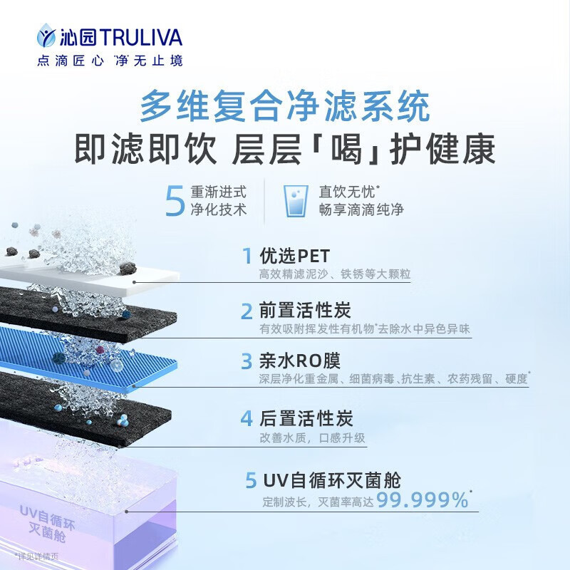 沁园CR-O3141即热台式净饮机桌面制热小型家用直饮机免安装净热一体饮水机便捷操作