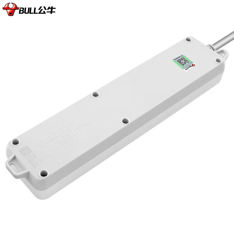 公牛(bull) 插排插座插线板 GN-410 4位总控1.8米 10A 250V高清大图