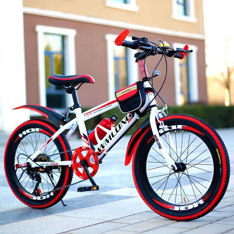 儿童6-17岁男女山地变速自行车中小学生越野单车20 22 24寸高清大图