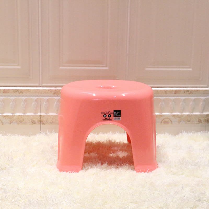 佳家达(JIAJIADA) 加厚儿童凳矮凳塑料凳子大小板凳方凳餐桌凳防滑凳换鞋凳成人脚凳图片