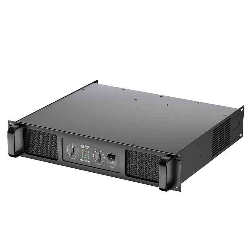 惠度(HuiDu)专业双通道纯后级功放机 MA-1200(销售单位:台)高清大图