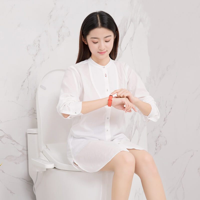 小米生态链 小沐(Tiny mu) ZNJ520 AI版 智能马桶盖全自动家用坐便器盖板即热除臭便圈语音控制