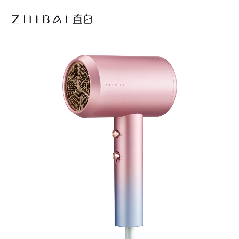 直白吹风机家用电吹风筒负离子护发大功率冷热风理发店速干电吹风HL345