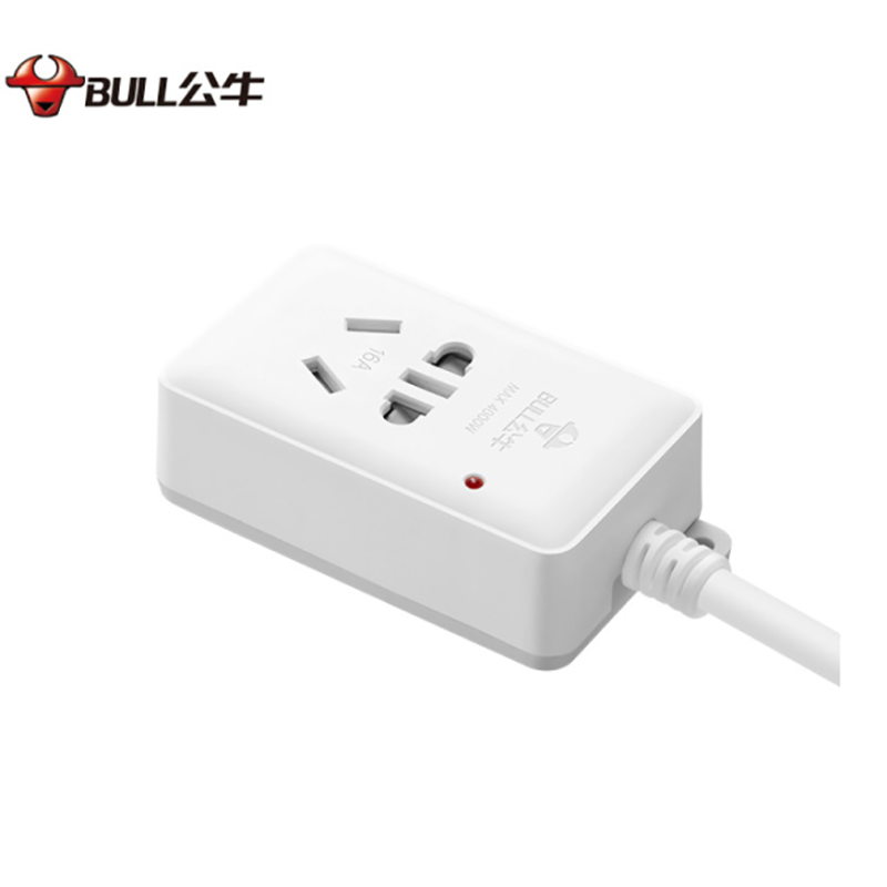 公牛(bull)插座 接线板GN-103D 线长3米大功率 空调热水器插座