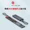 充电器一拖三数据线三合一充电器线OPPO华为vivo苹果手机通用快充 一拖三[苹果-安卓-Type-C]灰