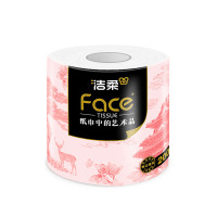 洁柔牌卫生纸(锦绘芳华有芯)200g4层(27卷装) BJ219-27A