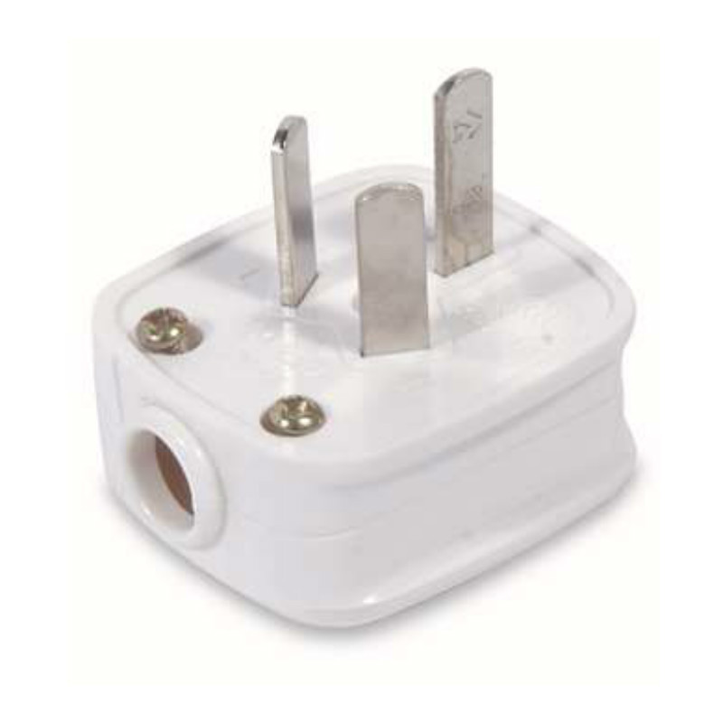 公牛 单相三极可拆插头,带保险管和指示灯,10A 250V,GNT-10FGNT-10F 10个插头