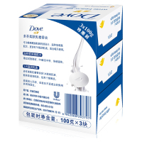 多芬(Dove) 柔肤乳霜香皂 100g*3 [联合利华]