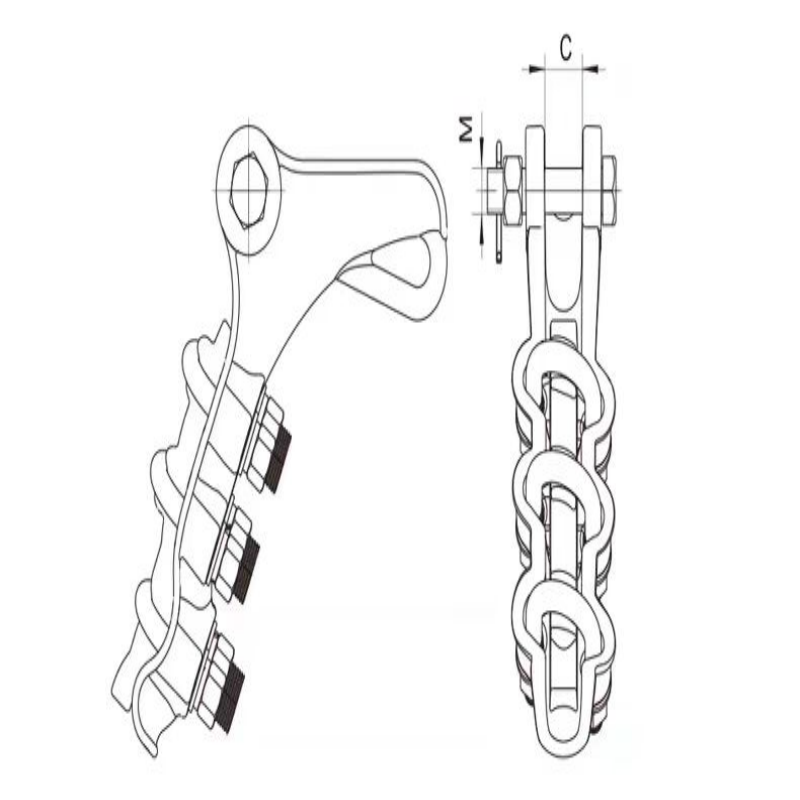 WJ NLL-5Z 铝合金耐张线夹个高清大图