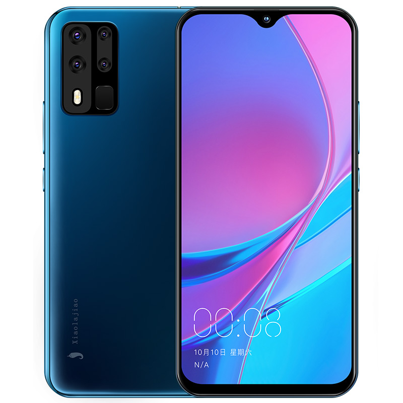 小辣椒 P40 Pro 6GB+128GB 深海蓝 4000mAh大电池 后置单摄 6.53英寸水滴屏 微信8开 全网通4G 非5G手机高清大图
