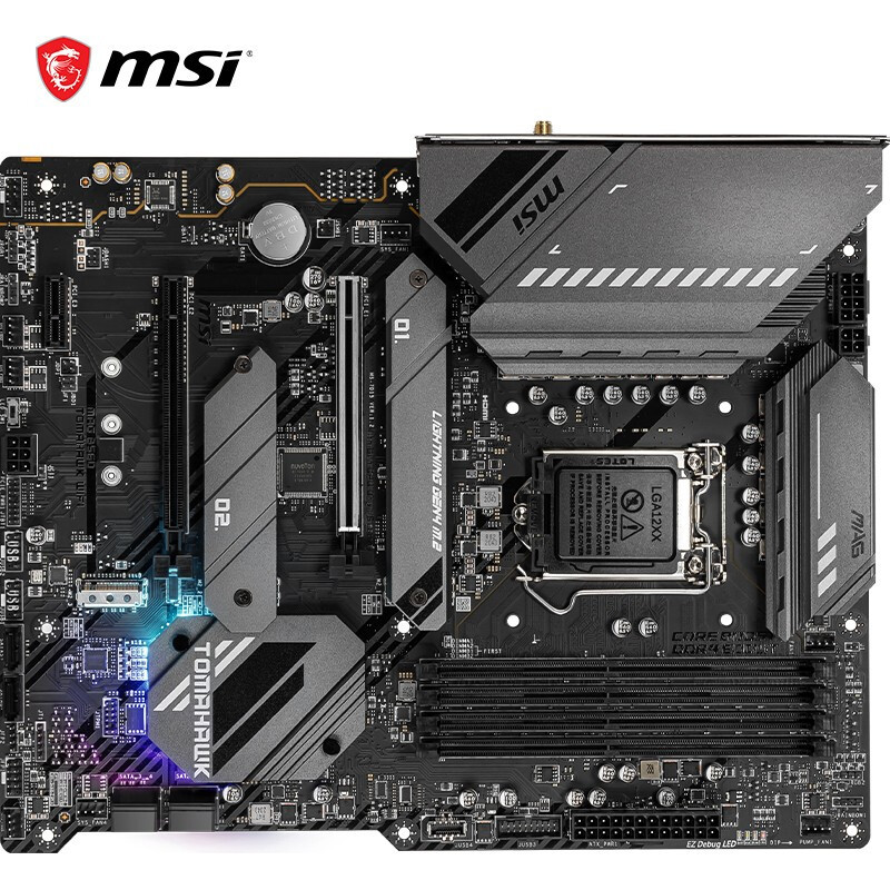 微星(MSI)MAG B560 TOMAHAWK WiFi 战斧导弹电脑主板