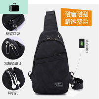 2019新款胸包男士包包斜挎单肩包男韩版潮帆布胸前小背包休闲包NEW LAKE