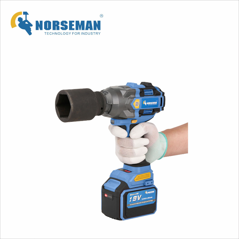 诺斯曼 1/2”无刷锂电冲击扳手1000N.m 一电一充 601131 (1台) BJDT高清大图