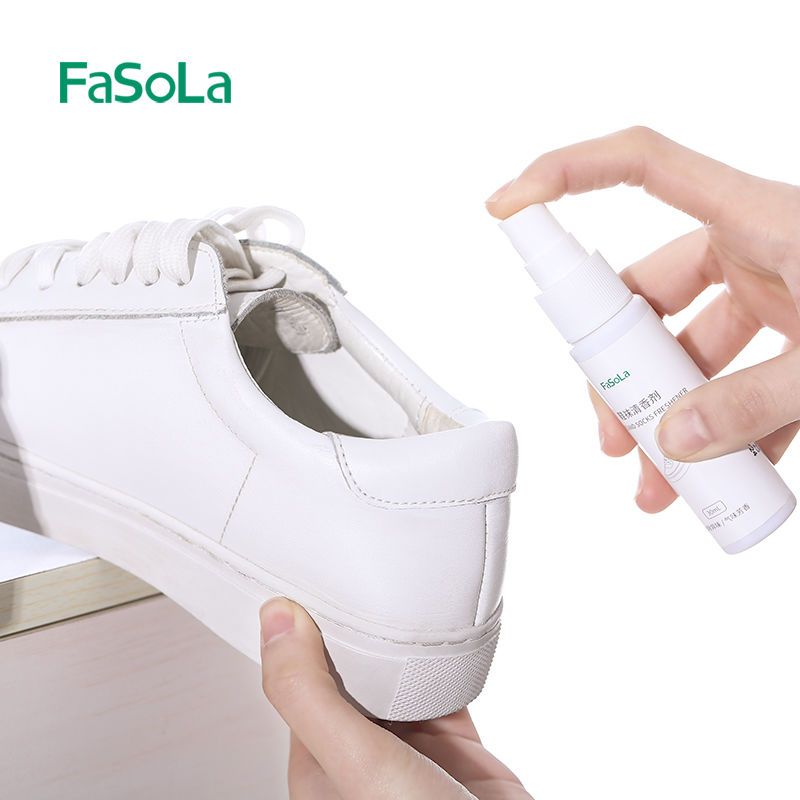 FaSoLa 小白鞋清洁剂4件套 一擦白洗鞋擦鞋清洁护理增白去污神器 护理4件套