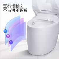 东鹏(DONG PENG) 智能马桶 一体式智能座便器连体式喷射虹吸式带遥控模式全自动坐便器地排300MM/400MM