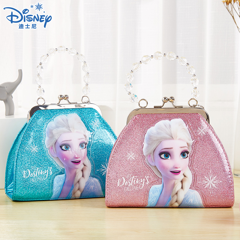 迪士尼DISNEY冰雪奇缘手提包粉色FZ077