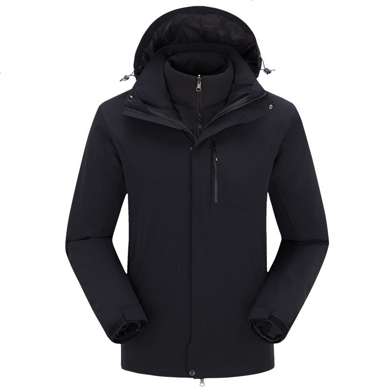 木林森情侣三合一两件套羽绒可拆卸内胆冲锋衣登山服RH60965