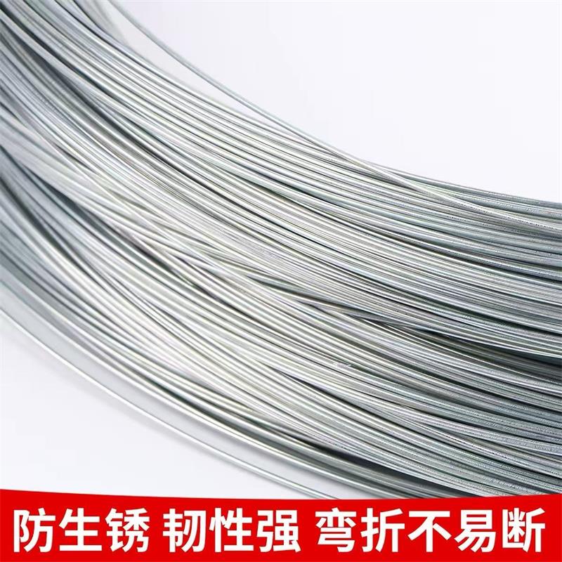 伟鹏双兴 镀锌铁丝铁线捆绑铁丝 10号直径3.4mm/千克高清大图