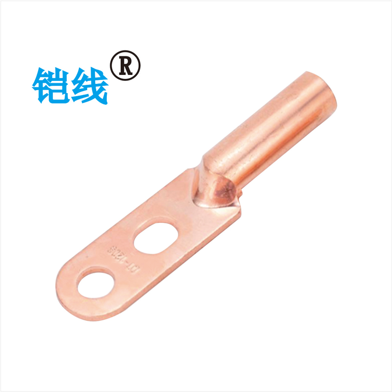 铠线 金具 铜接线端子(双孔) DT-35高清大图