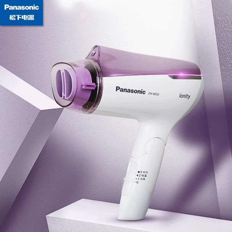 松下(Panasonic)电吹风家用1600W大功率吹风机 冷热风负离子护发吹风筒 EH-NE52图片