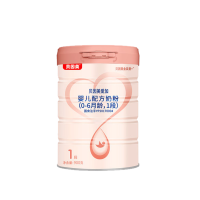 【单笔订单拍5罐发6罐+纸尿裤】贝因美爱加婴儿配方奶粉0-6个月1段900克*罐装