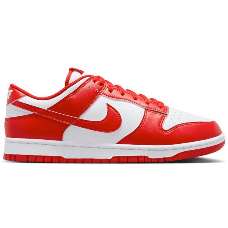 Nike Men's Dunk Low Retro Shoes In White
