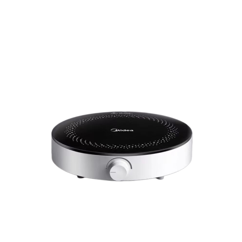 美的 (Midea) C22-RX22H02 电磁炉 家用多功能小型迷你 智能新款 炒菜电池炉锅一体 节能 宿舍
